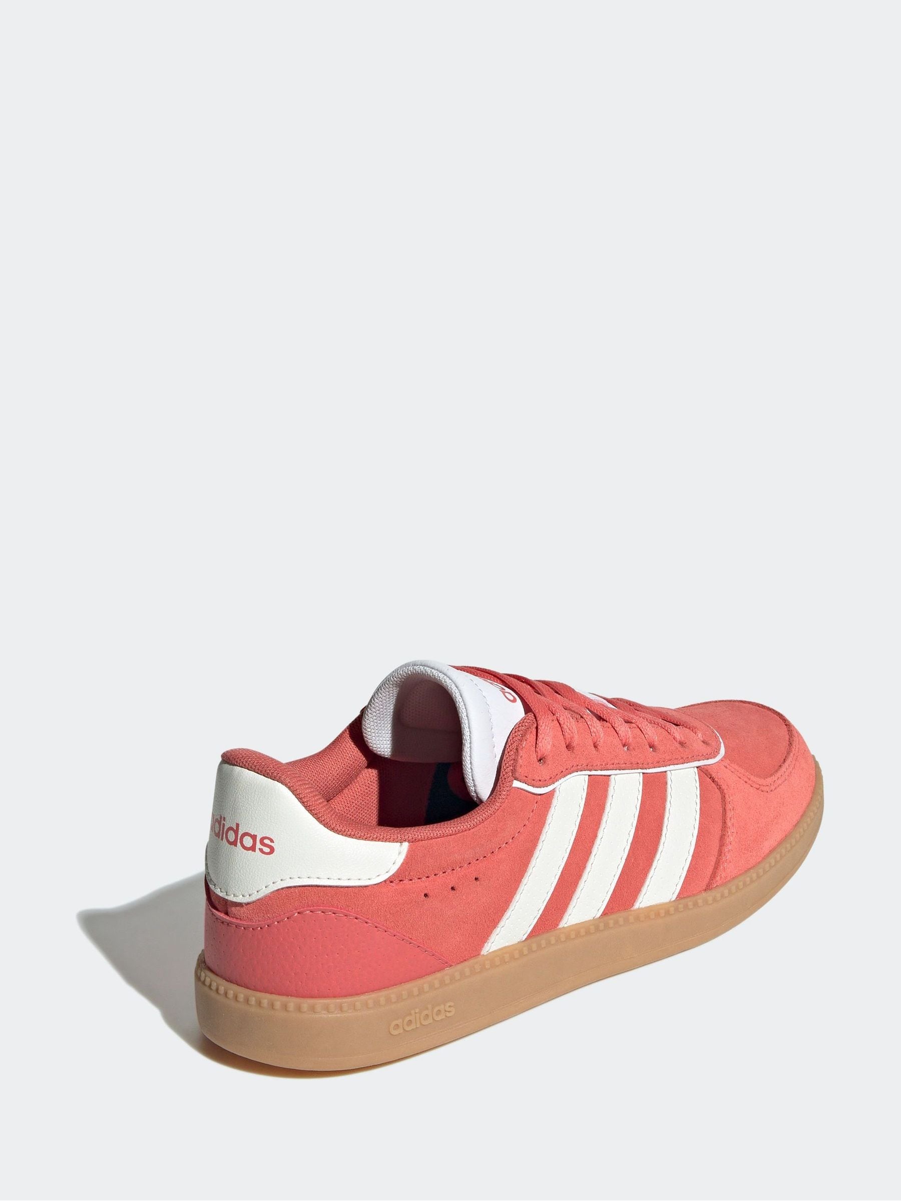 Rood / Wit - adidas Breaknet Sleek sneakers