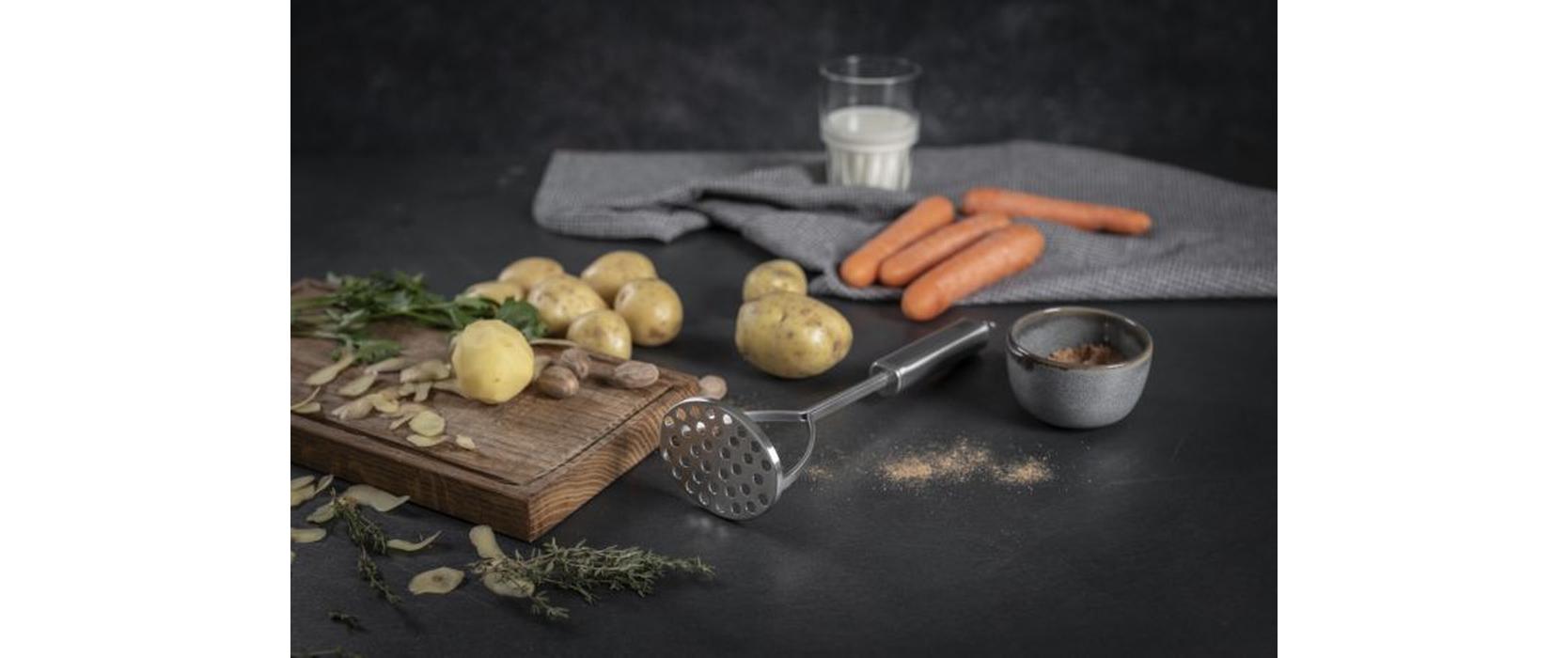 Kartoffelstampfer Essential SilberPüreepresse