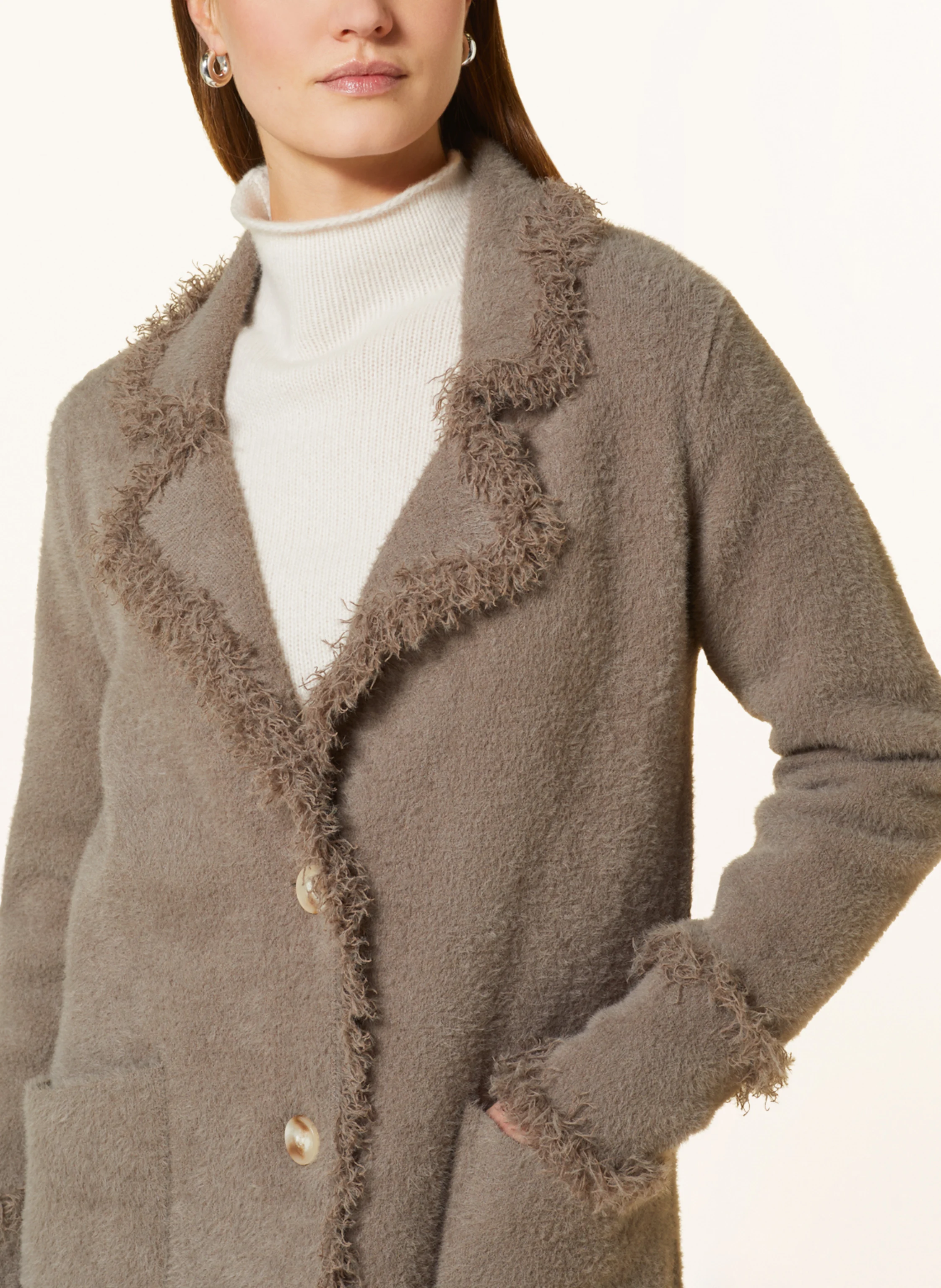RINO & PELLE Strickmantel CATENA
