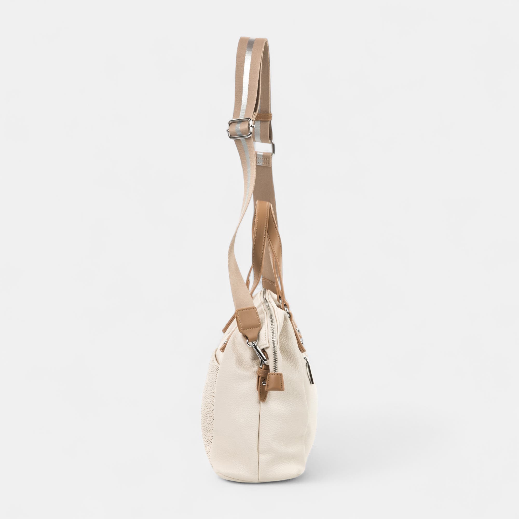 Sac à main beige