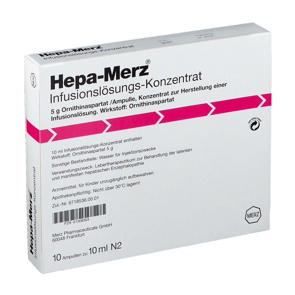Hepa Merz® Infusionslösung-Konzentrat