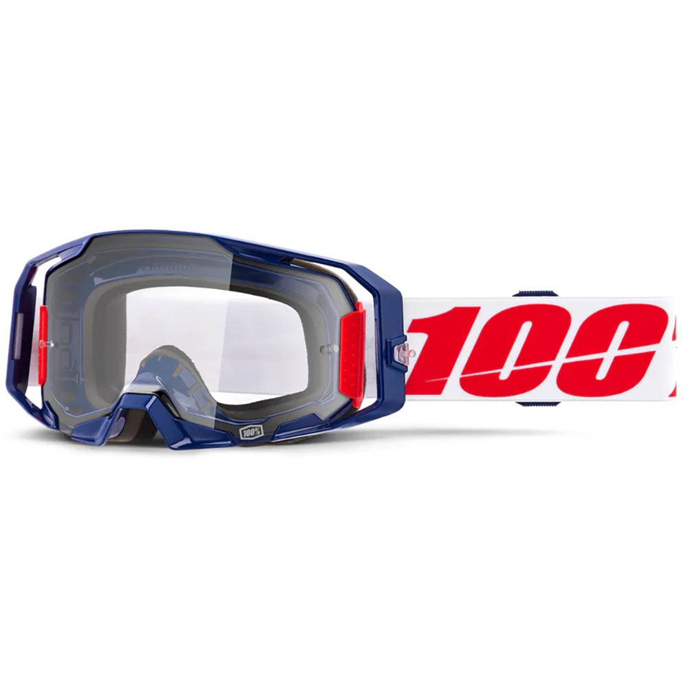 100% - Masque ARmatic Mach Z Bleu / Blanc / Rouge
