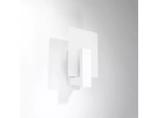 Sollux Lappo Applique Murale Flush Blanc