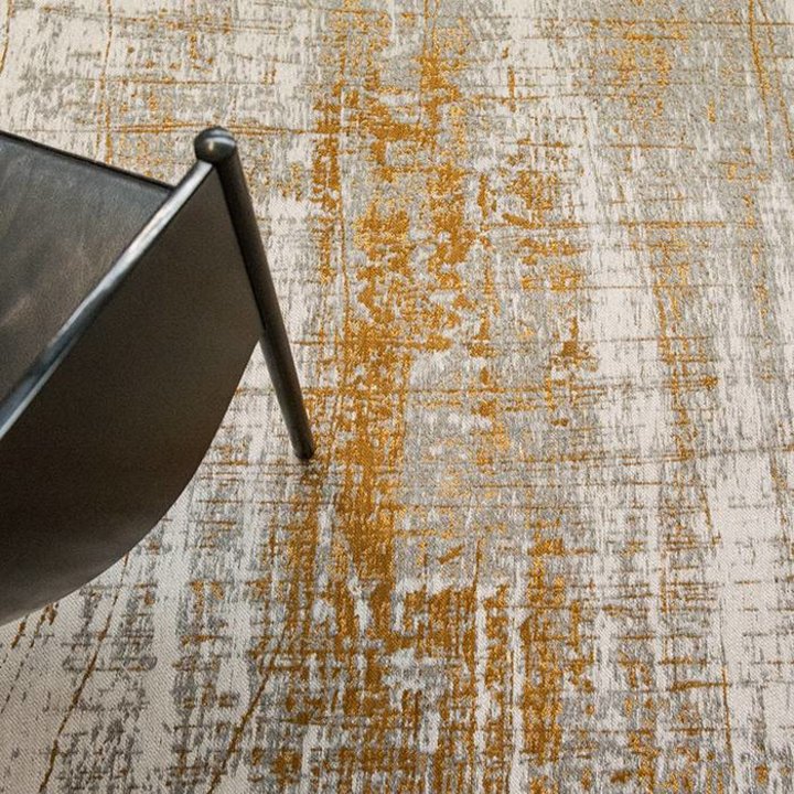 Vintage Vloerkleed Mad Men Columbus Gold 8419