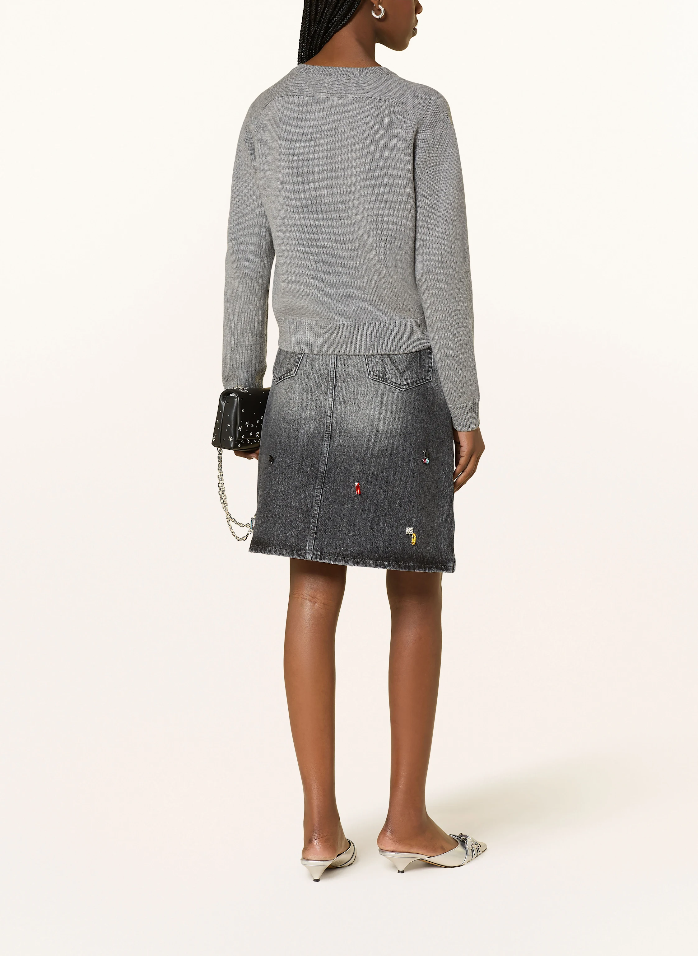 MARC JACOBS Pullover mit Schmucksteinen