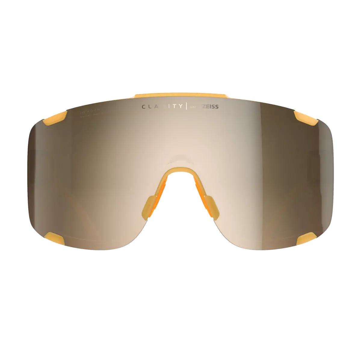 POC Devour Sport Zonnebril Goud/Mat Zwart met Clarity Trail Silver Lens
