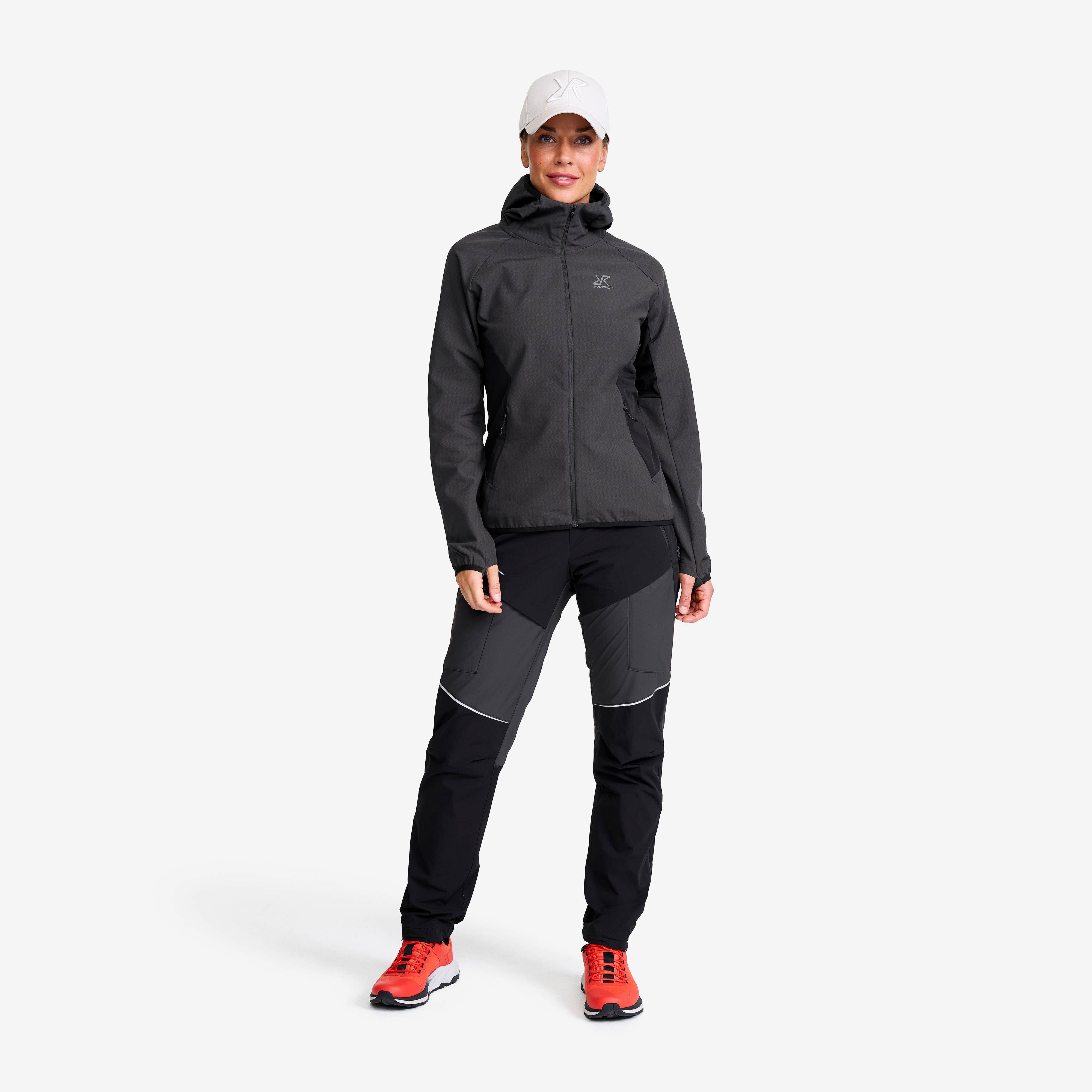 Distance Pro Wind Jacket Dame Anthracite/Black
