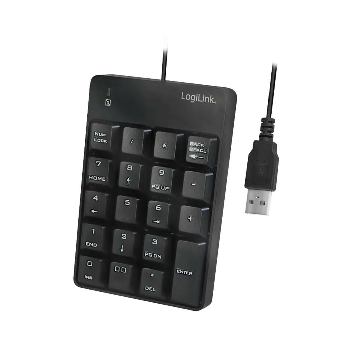 Pavé numérique USB LogiLink - Noir