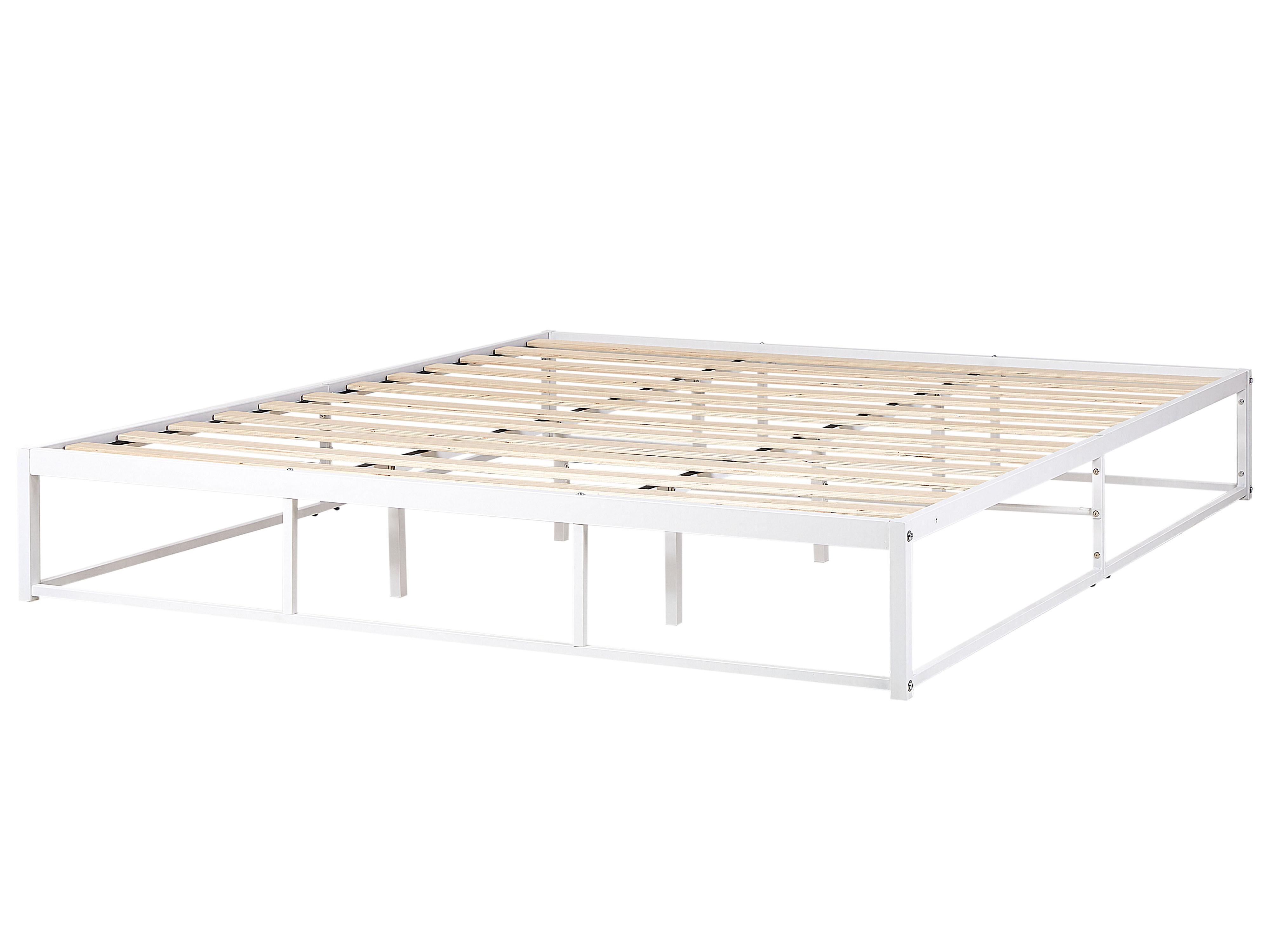 Bed Metaal VIRY 180 x 200 cm Wit