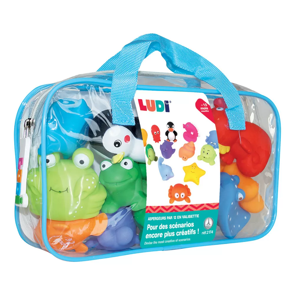 Ludi Badedyr - 12 stk.