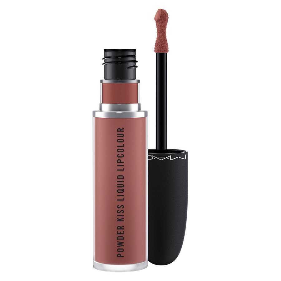 MAC Powder Kiss Liquid Lipcolour 15 Over The Taupe 5ml