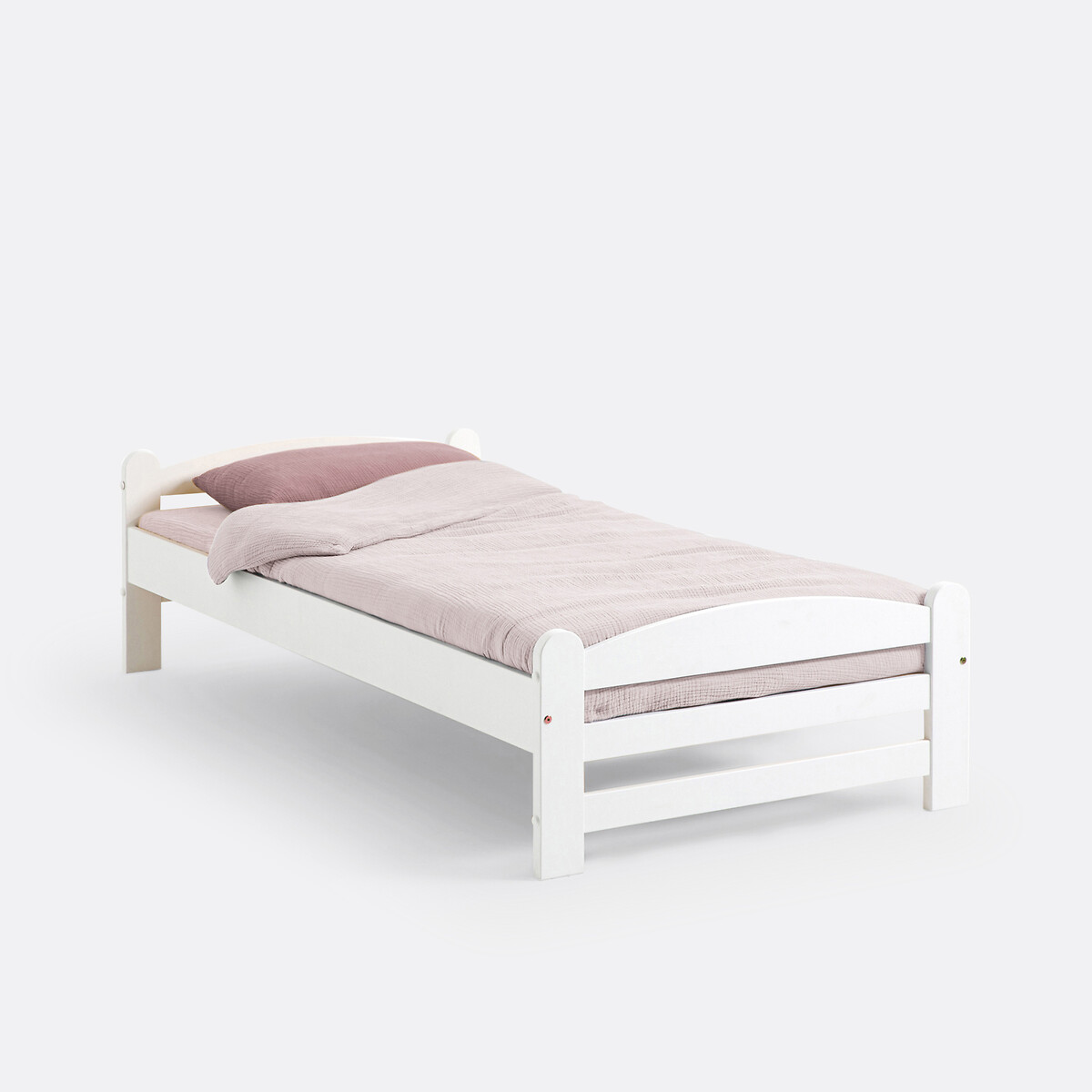 LA REDOUTE INTERIEURS<br>Cama de pinho maciço com estrado de ripas, Empréstimo