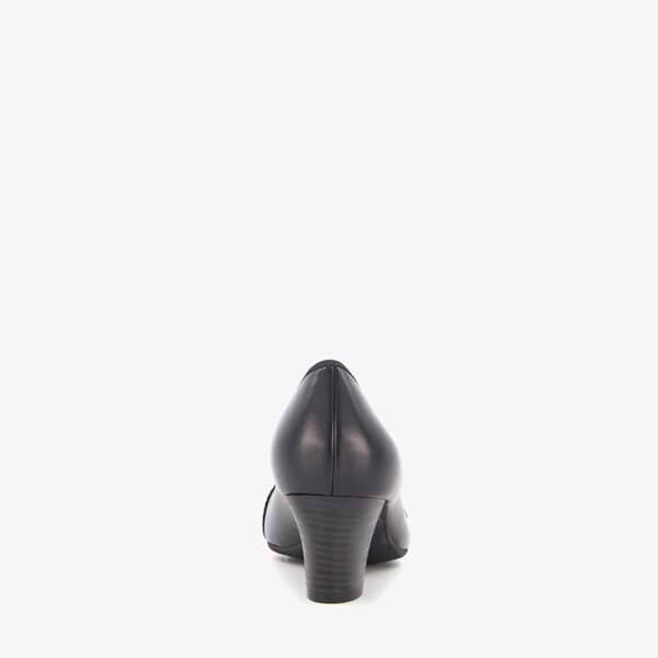 Softline dames pumps zwart met strass steentjes