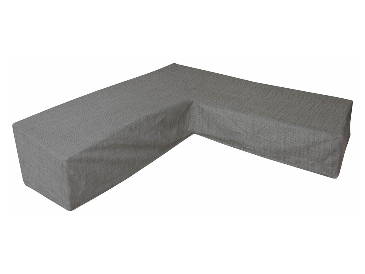 Eurotrail Cantonic 300 x 300 Grey L-vormige hoekbankhoes
