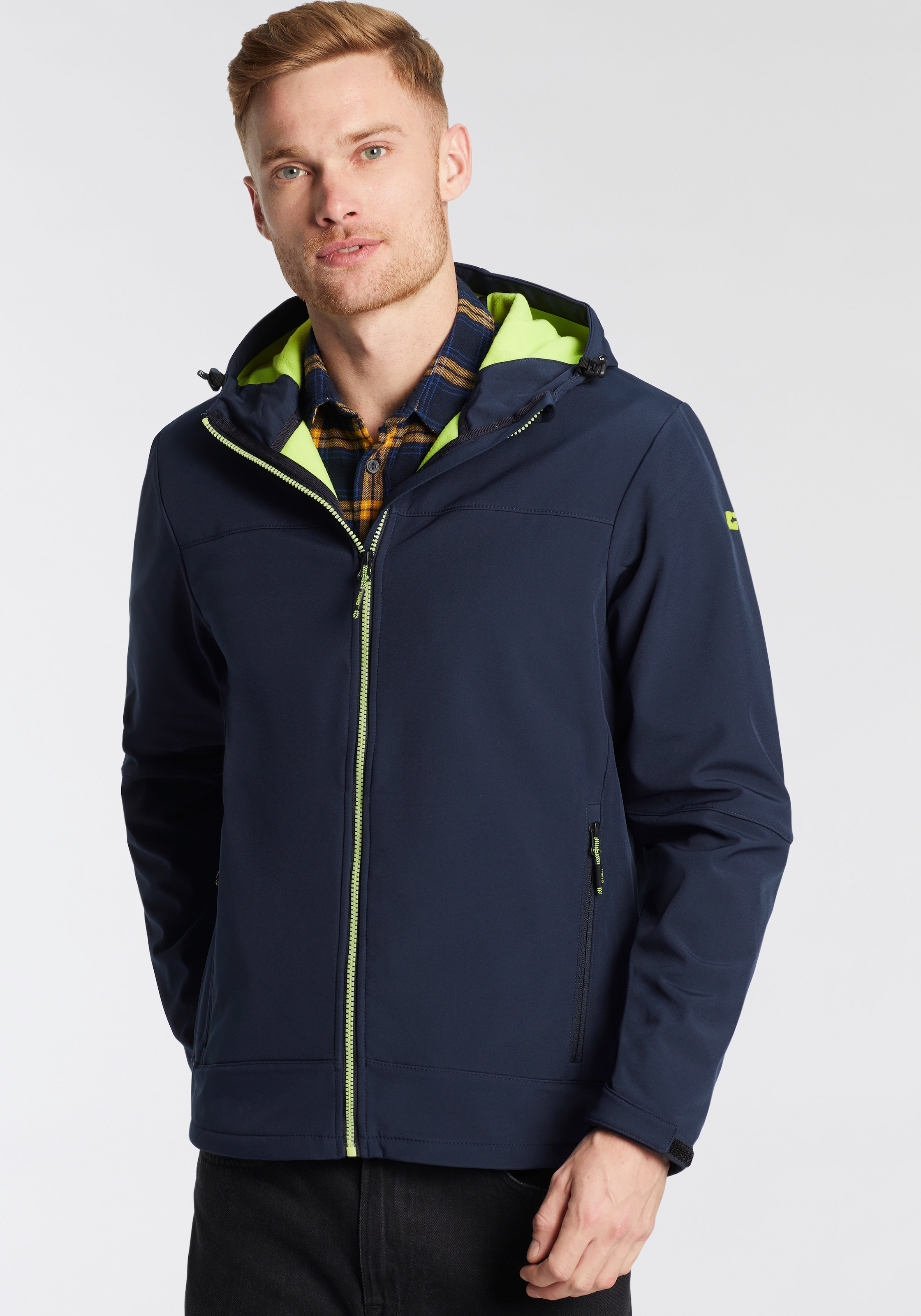Killtec Softshelljacke »MN SFTSHLL JCKT« mit Kapuze