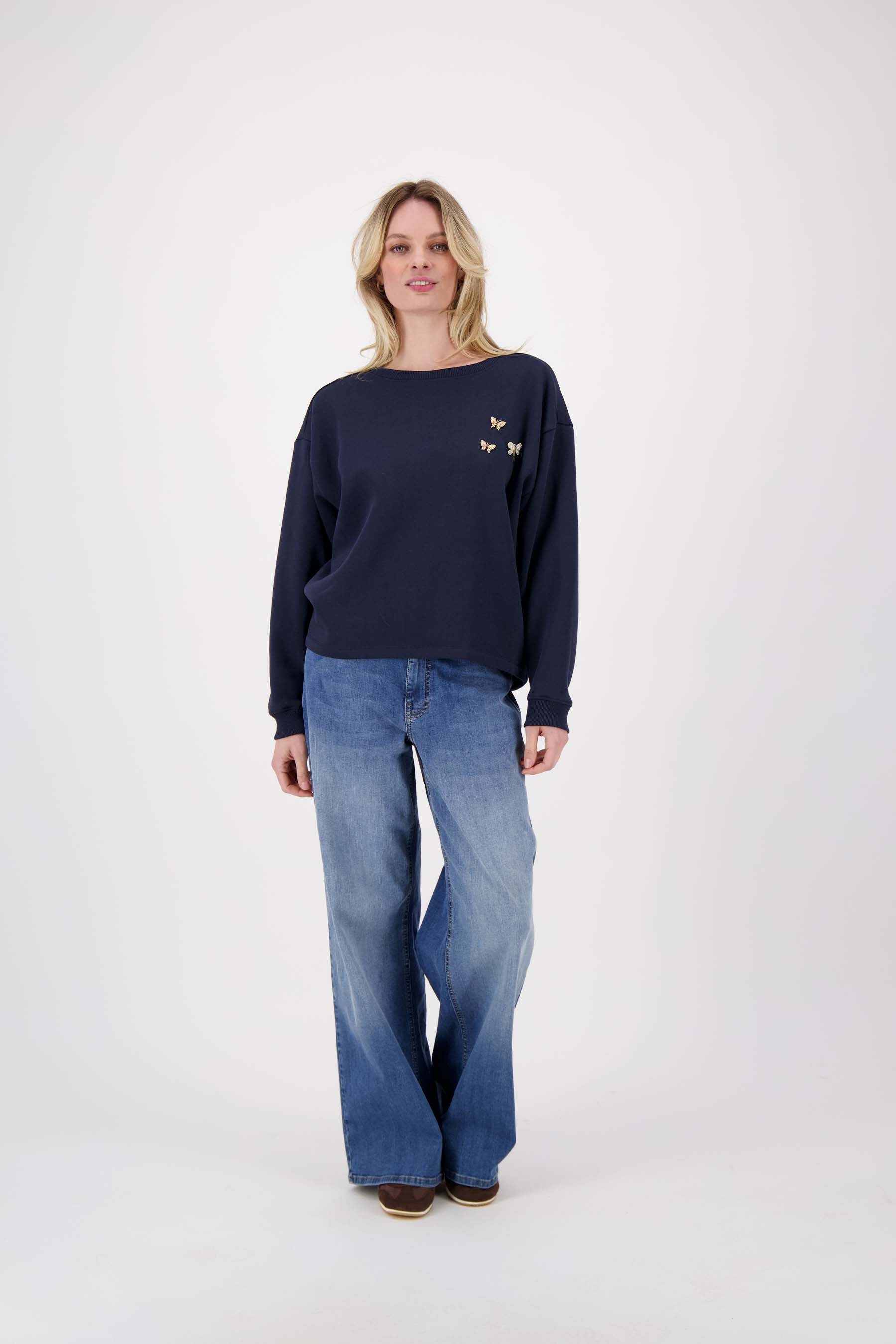sweater met broche