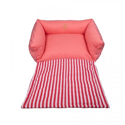Cama de sofá rosa para animais de estimação
