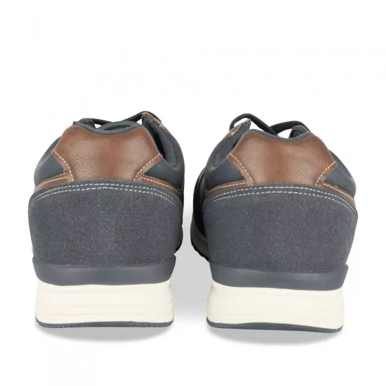 Baskets MARRON DENIM SIDE