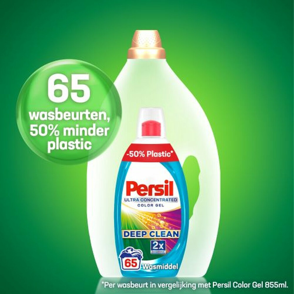 Persil Wasmiddel Gel 2 x 65 Wasbeurten Deep Clean Ultra Concentrated Color2 x 1,3 liter