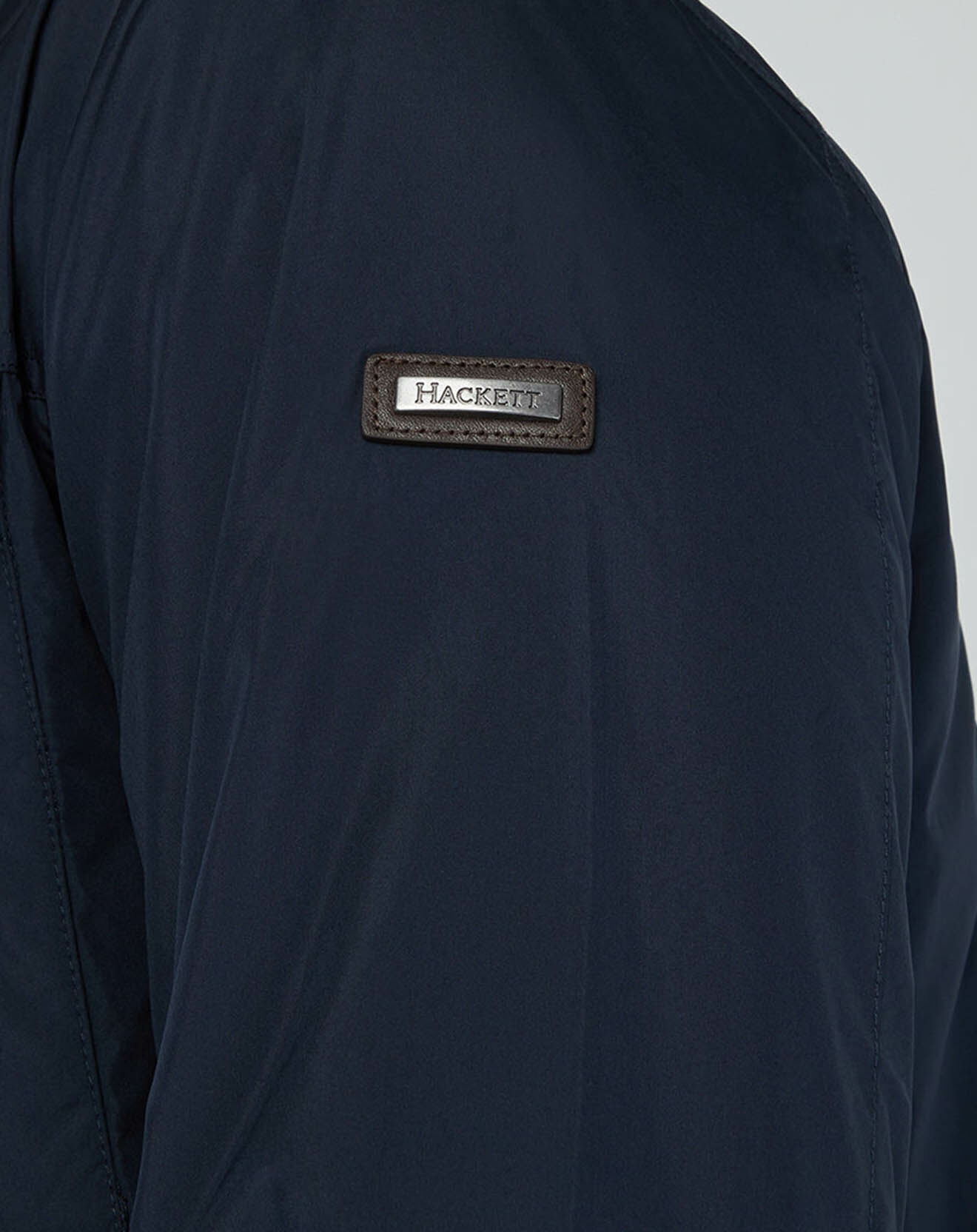 Hackett London Veste Saharienne légère bleu marine