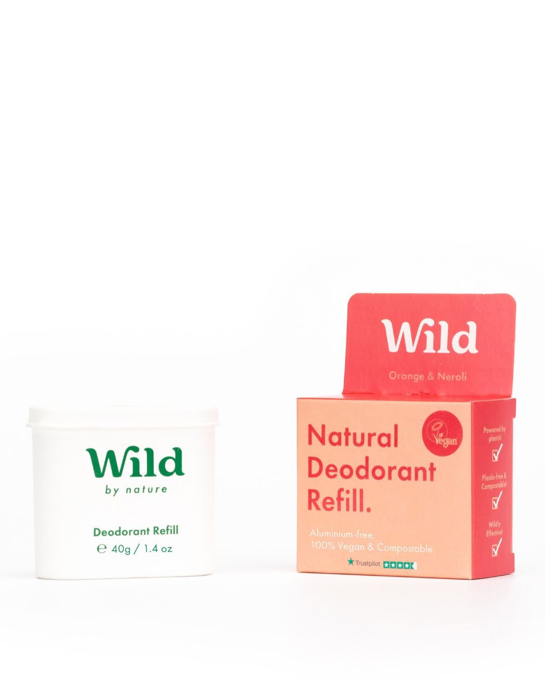 Wild Deodorant Orange & Neroli Refill