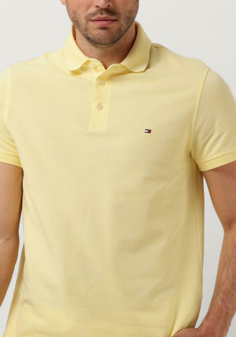 TOMMY HILFIGER gele tommy hilfiger polo 1985 slim polo