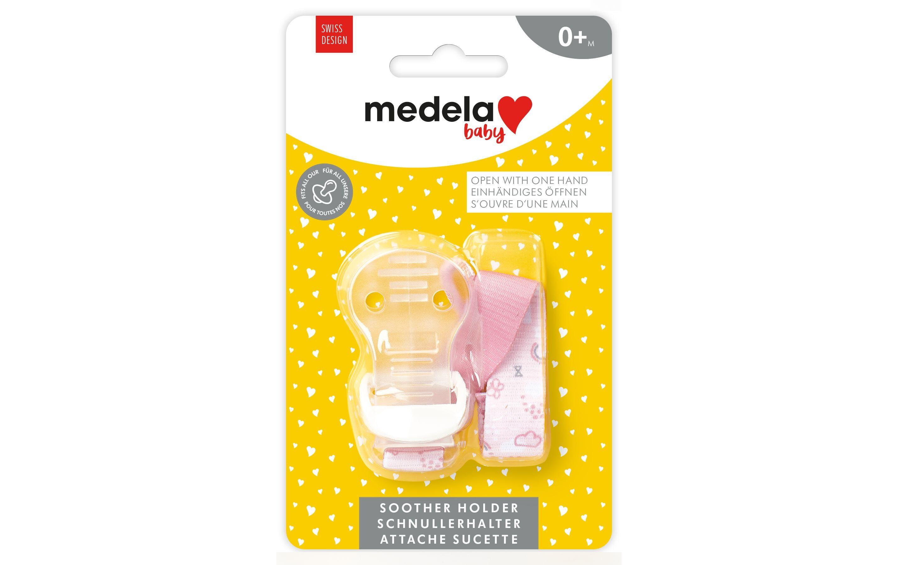 Nuggikette Girl rosaSchnullerkette girl, rosa