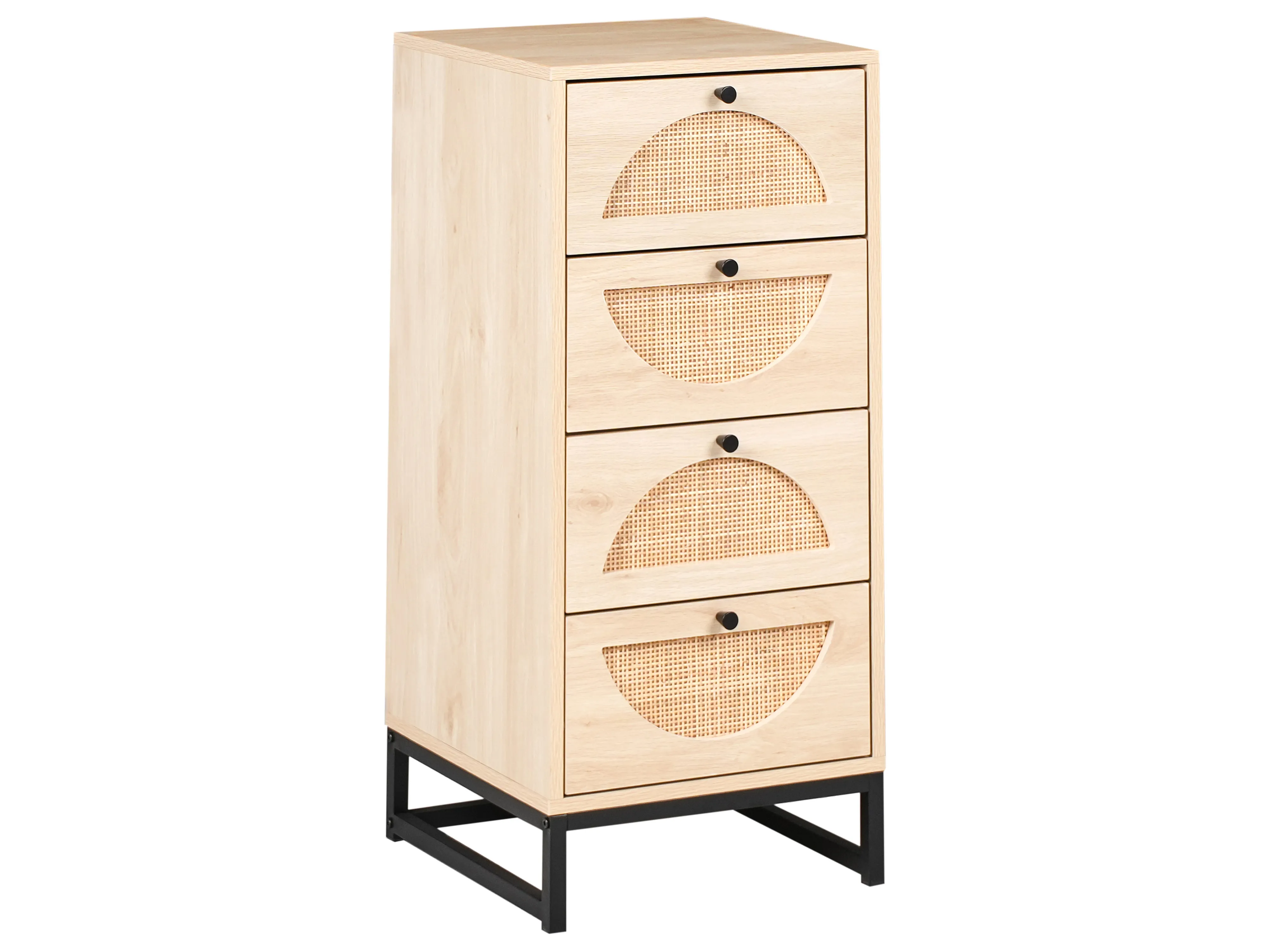 Ladekast 4 lades BOTWOOD Lichtbruin