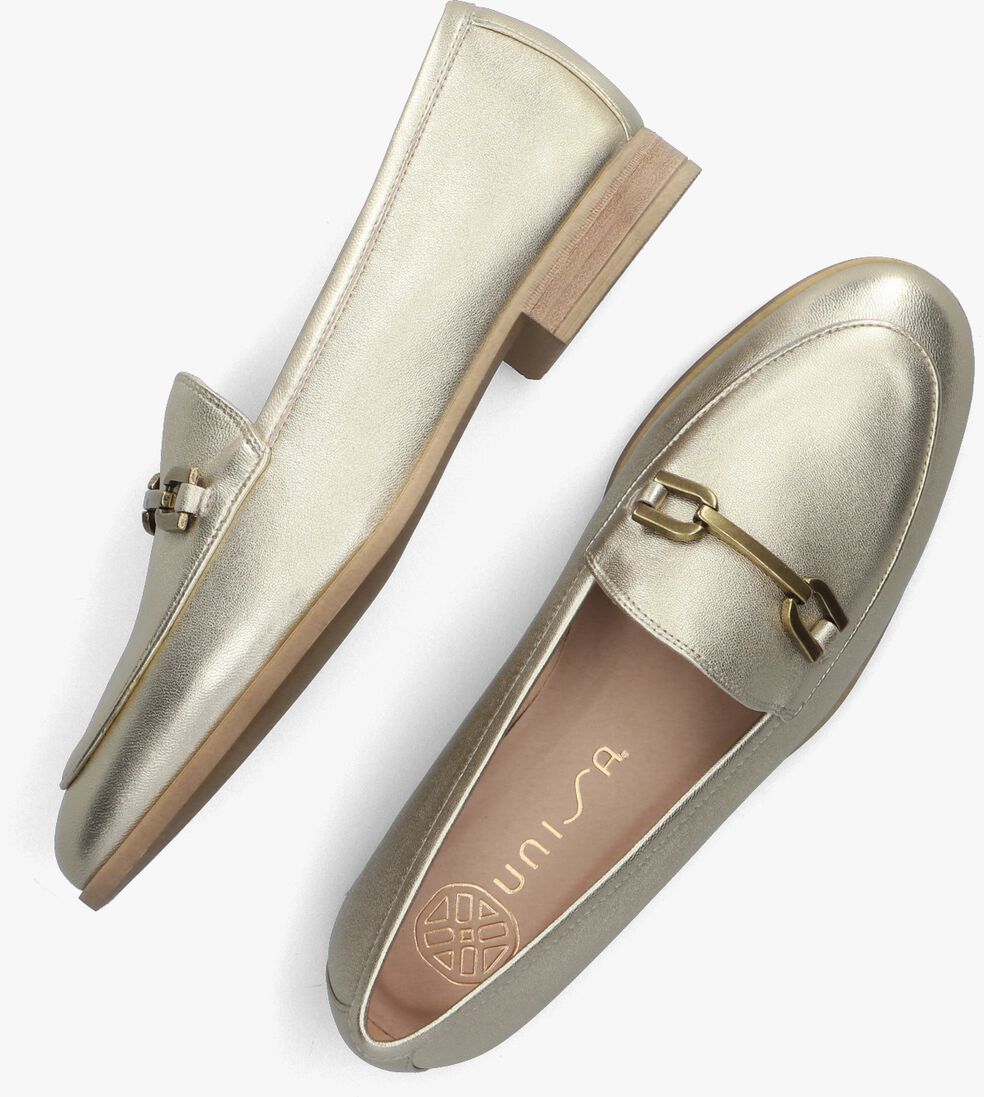 UNISA gouden unisa loafers dalcy