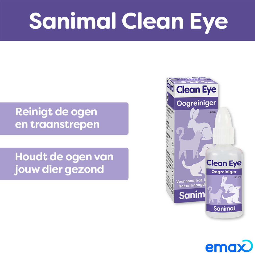 Sanimal Clean Eye Oogreiniger