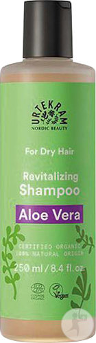 Urtekram Aloe Vera Shampoing Revitalisant À L'Aloe Vera Cheveux Normaux Flacon 250ml