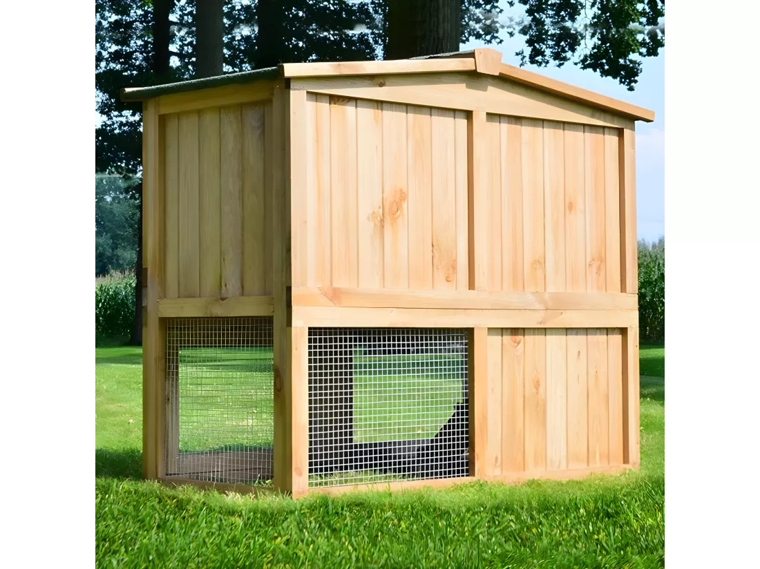 Cage Clapier lapin Exterieur Modele 002 Obelix