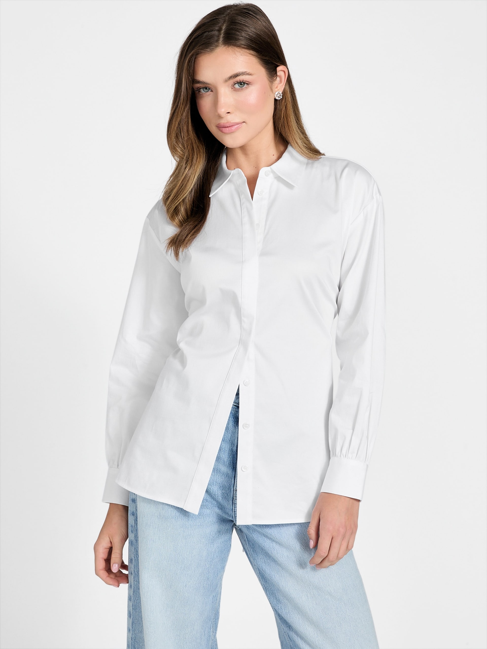 Camisa de popeline