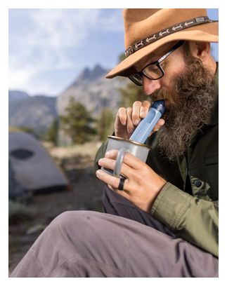 Paille Filtrante LifeStraw Personnal Peak Series Bleu