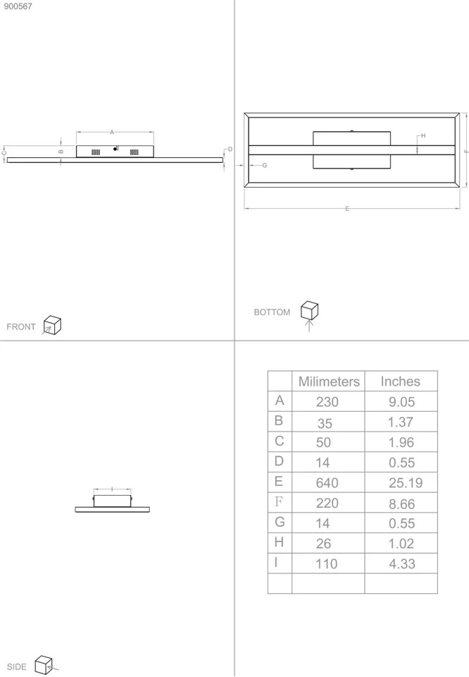 EGLO - Calagrano-Z loftlampe sort L64 - RGB + TW - Zigbee, Bluetooth