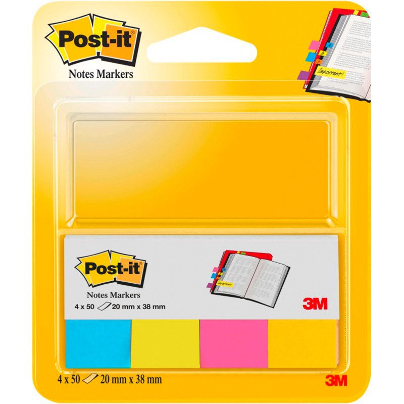 Marque-page Page Marker, papier, court, fluo