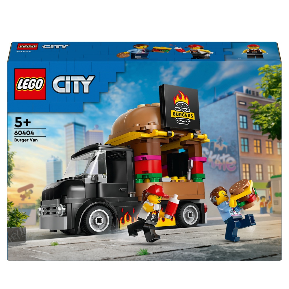 LEGO City 60404 Burger Van Food Truck Spielset