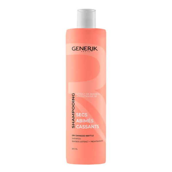 Shampooing cheveux secs abîmés cassants Générik 300ML