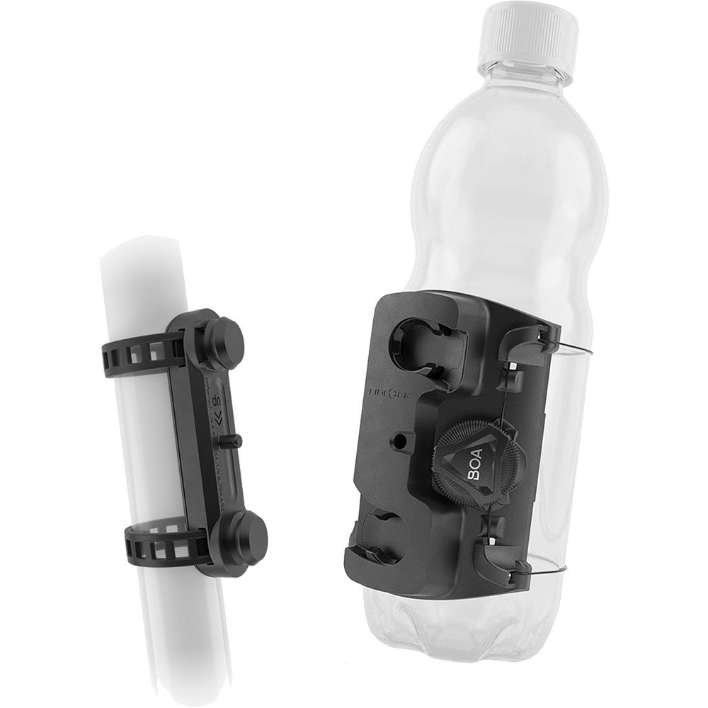 Fidlock Uni Connector + Uni Base Flaschenhalterung schwarz