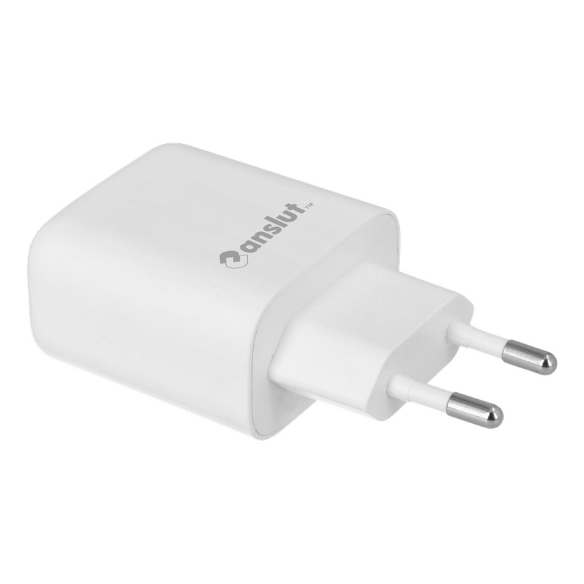 Lader USB-A + USB-C 45 W 5V/3A 110/230 V