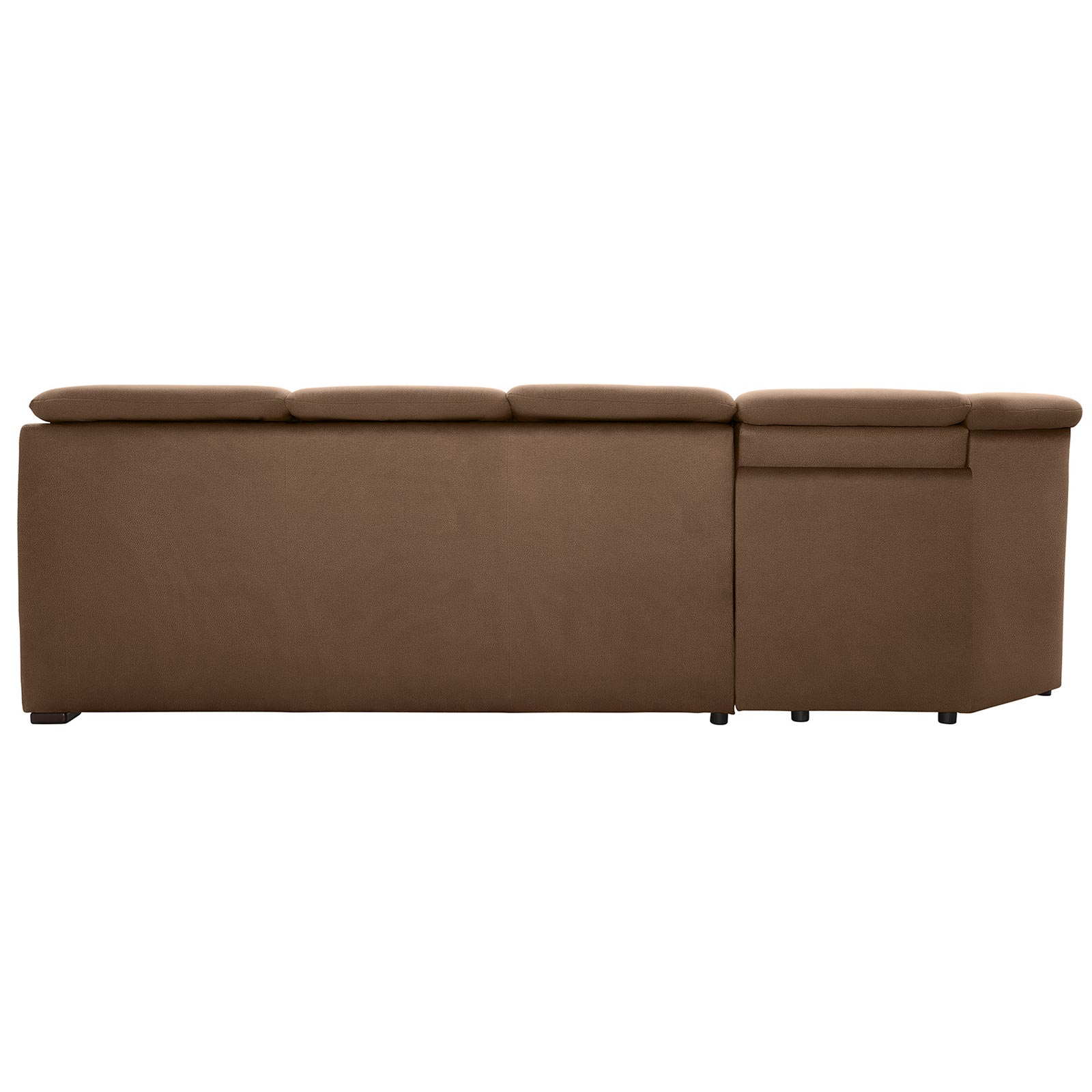 polsterpower Ecksofa - Holiday mandel - Basismodell - Ottomane links