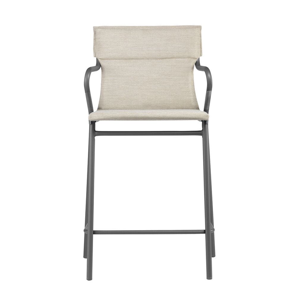 Halbhoher gepolsterter Esszimmerstuhl Ancône Middle Hedona Beige Latte
