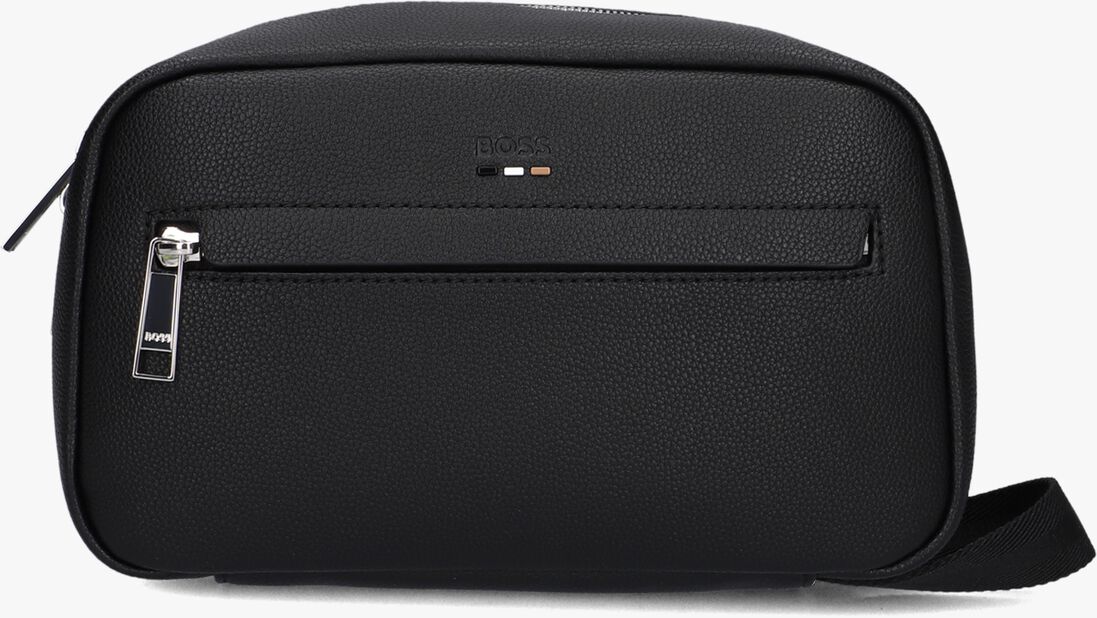 zwarte boss toilettas ray_travel washbag