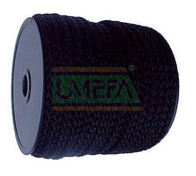 Sicherheits-Zeltleine 5 mm schwarz (30 m)