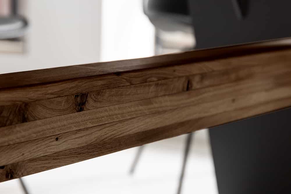 Design Esstisch GRAND OAK 240cm smoke Eiche Massivholz