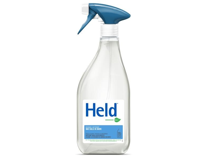 Held Badreiniger Minze und Gurke 0.5 l Reinigungsspray für Dusche, Badewanne, Waschbecken, Lavabos, Plättli, Armaturen