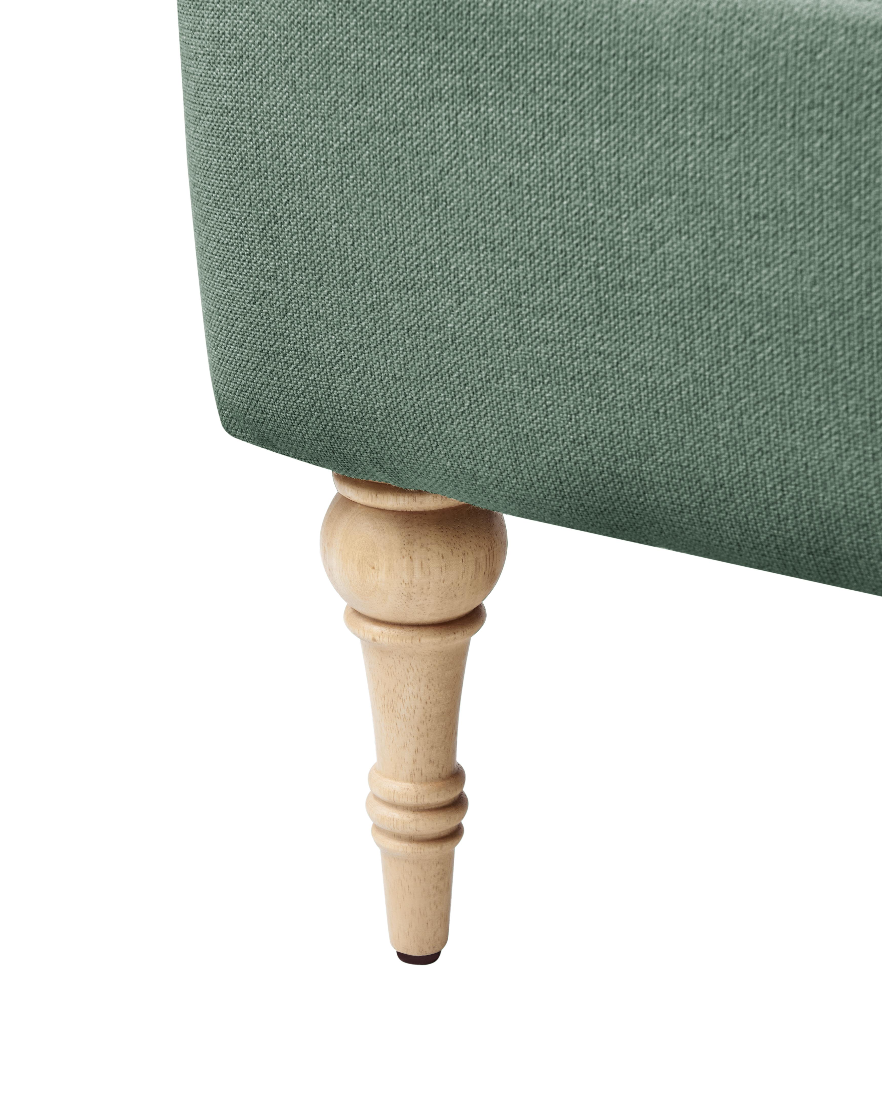Fauteuil FREDROS Stof Lichtgroen