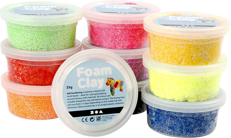 Foam Clay Foam Clay ass 10x35g