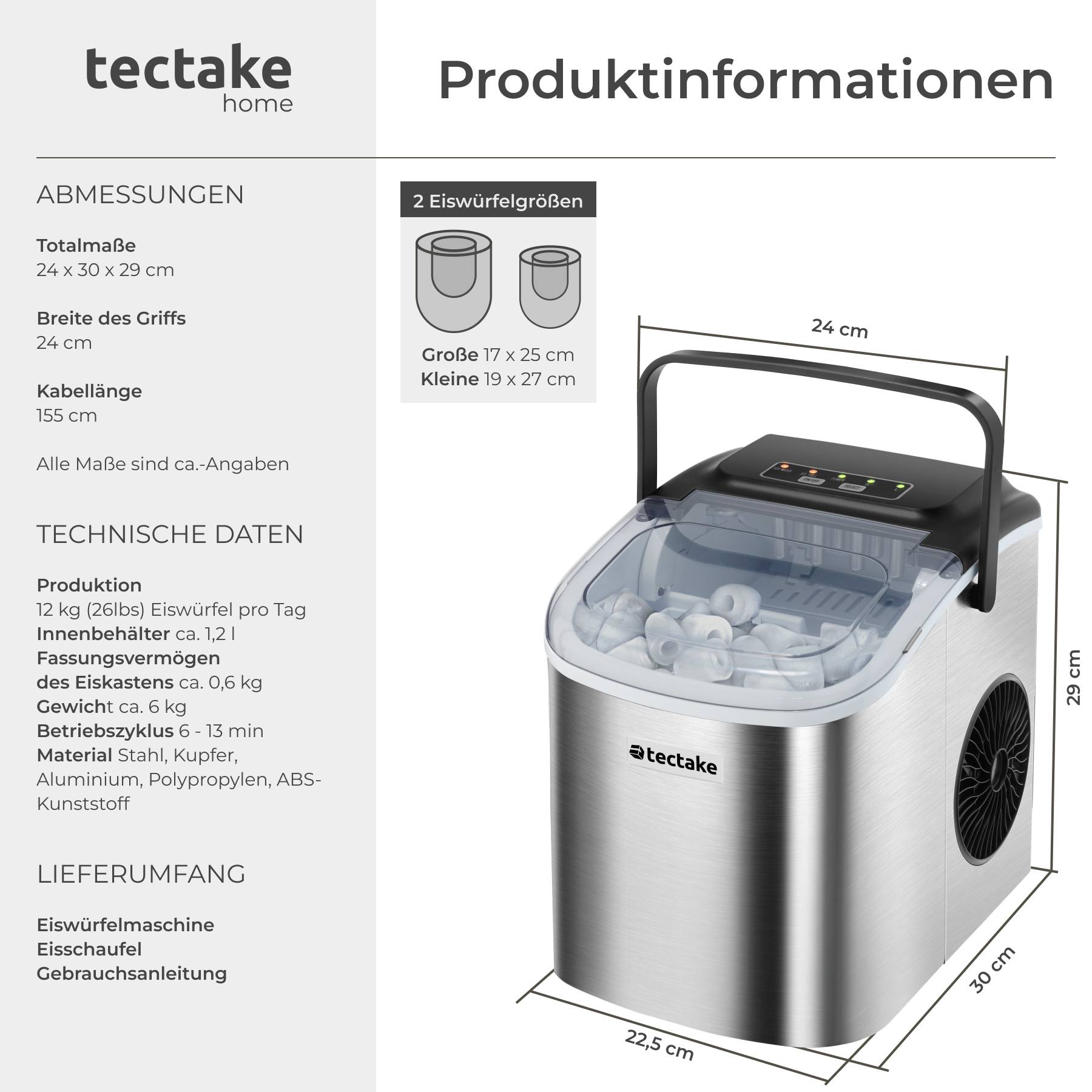 Eiswürfelmaschine Arctic