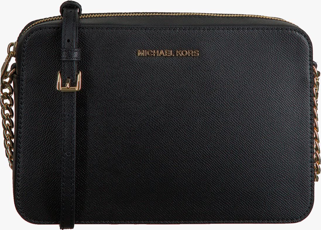 MICHAEL KORS zwarte michael kors schoudertas lg ew crossbody